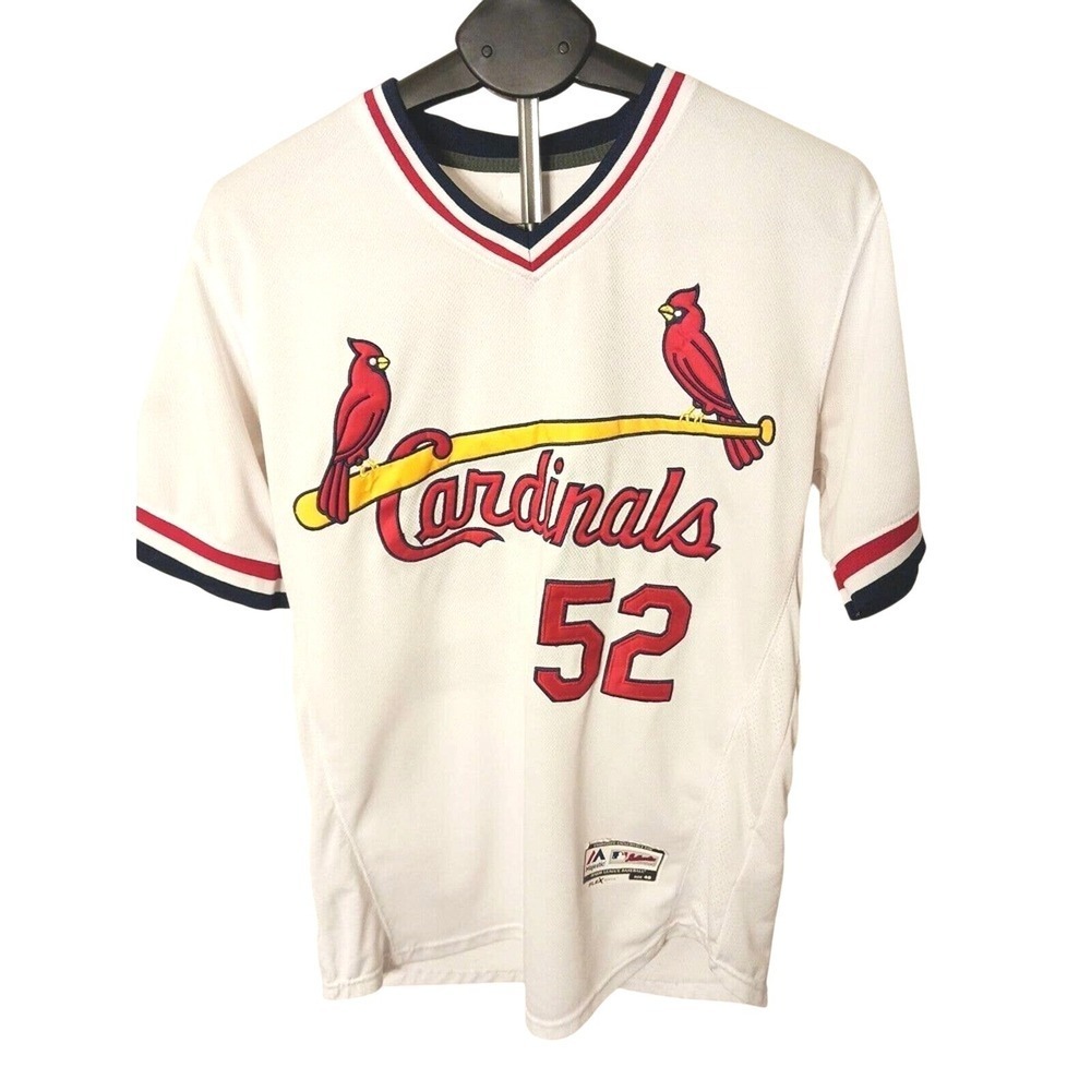 St Louis Cardinals 1982 World Series 30th Anniversary Shirt Sz 40 WACHA #52